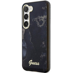 Guess GUHCS23MHTMRSK Golden Marble Collection Hardcase for Samsung Galaxy S23+ S916 / black