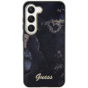 Guess GUHCS23MHTMRSK Golden Marble Collection Hardcase for Samsung Galaxy S23+ S916 / black