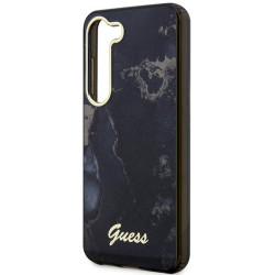 Guess GUHCS23MHTMRSK Golden Marble Collection Hardcase for Samsung Galaxy S23+ S916 / black