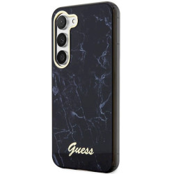 Guess GUHCS23MPCUMAK Hardcase Marble for Samsung Galaxy S23+ / black