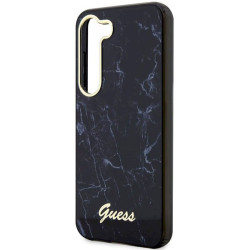 Guess GUHCS23MPCUMAK Hardcase Marble for Samsung Galaxy S23+ / black