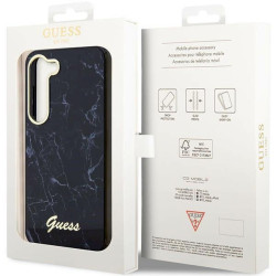 Guess GUHCS23MPCUMAK Hardcase Marble for Samsung Galaxy S23+ / black