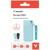 Verbatim 32325 External Drive Pocket SSD 2TB USB-C 3.2 gen.2 / black-polar blue