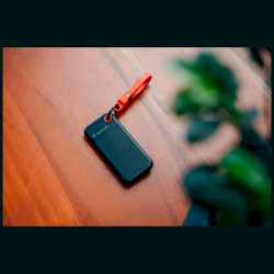 Verbatim Pocket SSD External Drive 256GB USB-C 3.2 gen.2 / black-red
