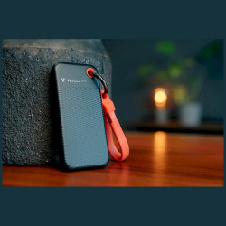 Verbatim Pocket SSD External Drive 256GB USB-C 3.2 gen.2 / black-red