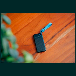 Verbatim 32416 Pocket SSD External Drive 256GB USB-C 3.2 gen.2 / black-blue