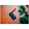 Verbatim Pocket SSD External Drive 512GB USB-C 3.2 gen.2 keychain / black blue