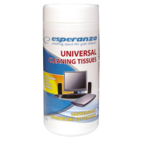 Esperanza ES105 Universal cleaning wipes 100pcs
