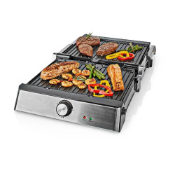 Nedis KAGR151FSR Contact Grill 2000W