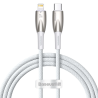 Baseus Glimmer USB-C to Lightning Cable 20W 1m / white