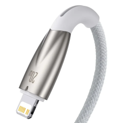 Baseus Glimmer USB-C to Lightning Cable 20W 1m / white