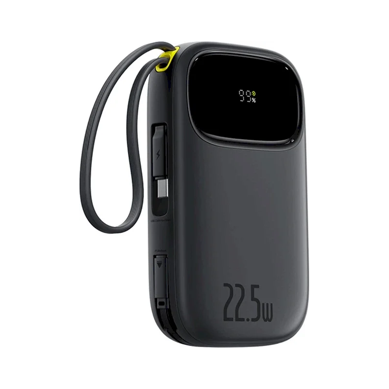 Baseus EnerFill FC31 Power Bank 10000 mAh 22.5W USB-C + Lightning / black