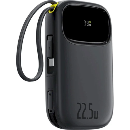 Baseus EnerFill FC31 Power Bank 10000 mAh 22.5W USB-C + Lightning / black