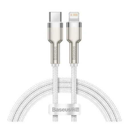 Baseus Cafule Lightning - USB-C Cable PD 20W 1m / white