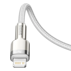 Baseus Cafule Lightning - USB-C Cable PD 20W 1m / white