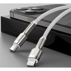 Baseus Cafule Lightning - USB-C Cable PD 20W 1m / white