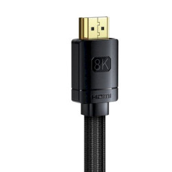 Baseus High Definition Series HDMI 2.1 Cable 8K 60Hz 3D HDR 48Gbps 3m / black