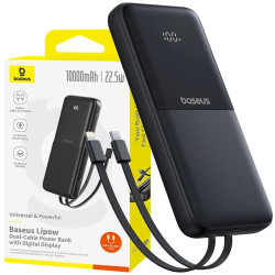 Baseus Lipow Power Bank 10000 mAh 22.5W / black