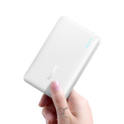 Baseus EnerFill FP21 Power Bank 10000 mAh 22.5W USB-A USB-C / white