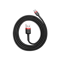 Baseus Cafule USB to microUSB Cable 2.4A 1m / red-black