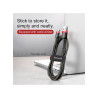 Baseus Cafule USB to microUSB Cable 2.4A 1m / red-black