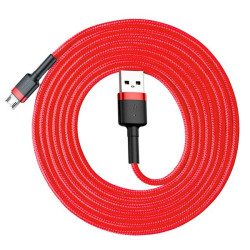 Baseus Cafule USB to microUSB Cable 1.5A 2m / red
