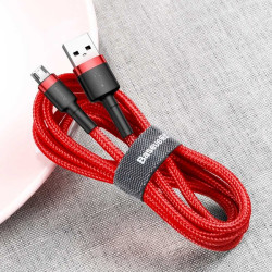 Baseus Cafule USB to microUSB Cable 1.5A 2m / red