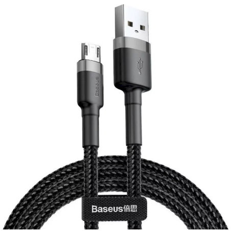Baseus Cafule USB to microUSB Cable 1.5A 2m / grey-black