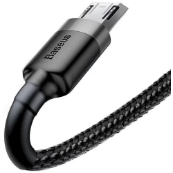 Baseus Cafule USB to microUSB Cable 1.5A 2m / grey-black