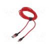 Baseus Cafule USB to USB-C Cable 3A 0.5m / red
