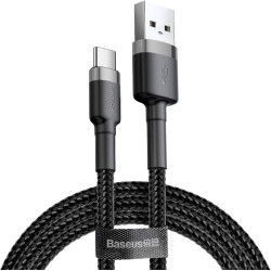 Baseus Cafule USB to USB-C Cable 3A 0.5m / grey-black