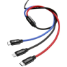 Baseus USB3w1 USB-C / Lightning / Micro 3.5A 1.2m Cable / black