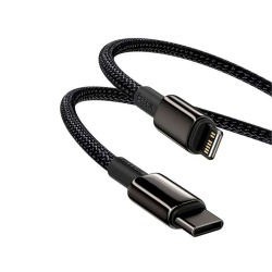 Baseus Tungsten Gold USB-C to Lightning Cable 20W 5A PD 1m / black