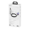 Baseus Tungsten Gold USB-C to USB-C Cable 100W 1m / black