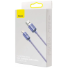 Baseus Crystal Shine Lightning USB-A Cable 2.4A 2m / purple