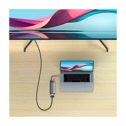 Baseus Metal Gleam Series Hub 7-in-1 USB-C Hub 3x USB 3.0 HDMI USB-C PD VGA RJ45
