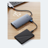 Baseus PortalJoy Series 13-in-1 USB-C Hub 2x HDMI | DP | VGA | USB-A 3.1 | USB-C 3.1 | USB-A 2.0 | PD | RJ45 | SD/TF | AUX / gre