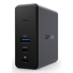 Lenovo X9 Charging GaN Dock Vielinis USB 3.2 Gen 2 (3.1 Gen 2) Type-C Pilka