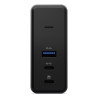 Lenovo X9 Charging GaN Dock Vielinis USB 3.2 Gen 2 (3.1 Gen 2) Type-C Pilka