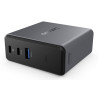 Lenovo X9 Charging GaN Dock Vielinis USB 3.2 Gen 2 (3.1 Gen 2) Type-C Pilka