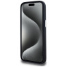 Karl Lagerfeld FW Metal Plate MagSafe Case for iPhone 15 / black