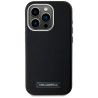 Karl Lagerfeld FW Metal Plate MagSafe Case for iPhone 15 Pro / black