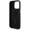 Karl Lagerfeld FW Metal Plate MagSafe Case for iPhone 15 Pro / black