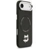 Karl Lagerfeld Choupette Pin MagSafe Case for iPhone Air / black