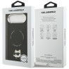 Karl Lagerfeld Choupette Pin MagSafe Case for iPhone Air / black