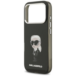 Karl Lagerfeld IML Aquarelle Karl & Logo MagSafe Case for iPhone 17 Pro / black