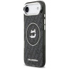 Karl Lagerfeld IML Choupette Head Logo MagSafe Case for iPhone Air / black