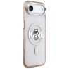 Karl Lagerfeld IML Choupette Sketch Logo MagSafe Case for iPhone Air / Pink