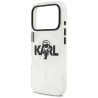 Karl Lagerfeld IML Karl Sketch Logo MagSafe Case for iPhone 17 Pro / clear
