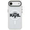 Karl Lagerfeld IML Karl Sketch Logo MagSafe Case for iPhone Air / clear
